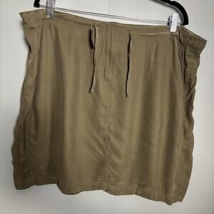 NWT J. Jill Women’s Olive Green Skirt XL New With Tags